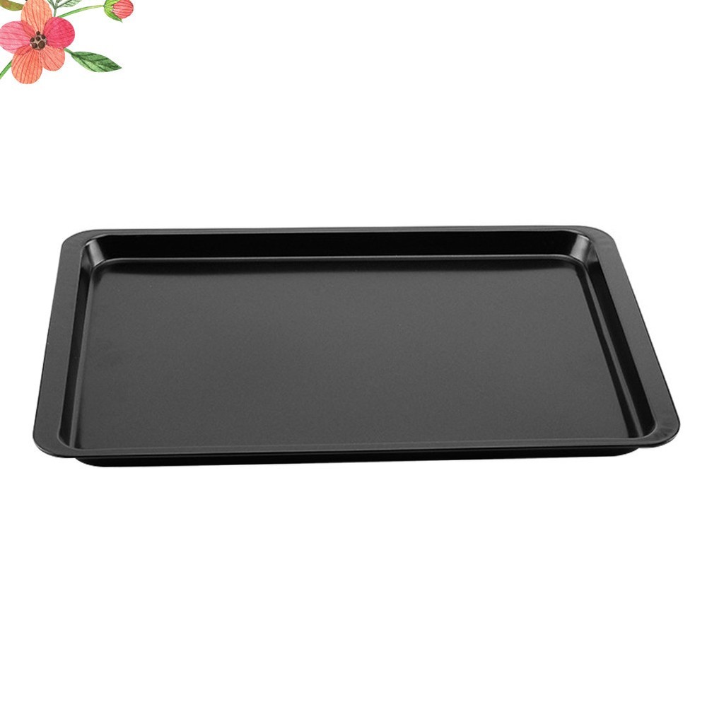 BBQ Cooking Plate Rectangular Carbon Steel Non Stick Pizza Cooking Bakeware
