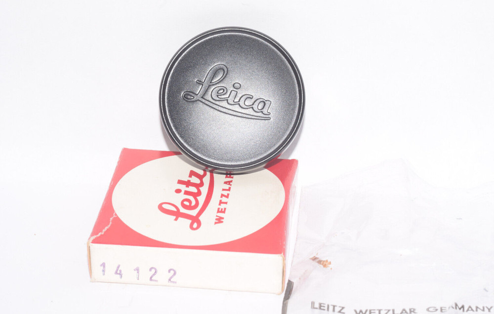 Orginal Front Cap LEICA 14122 Black 42mm New Box
