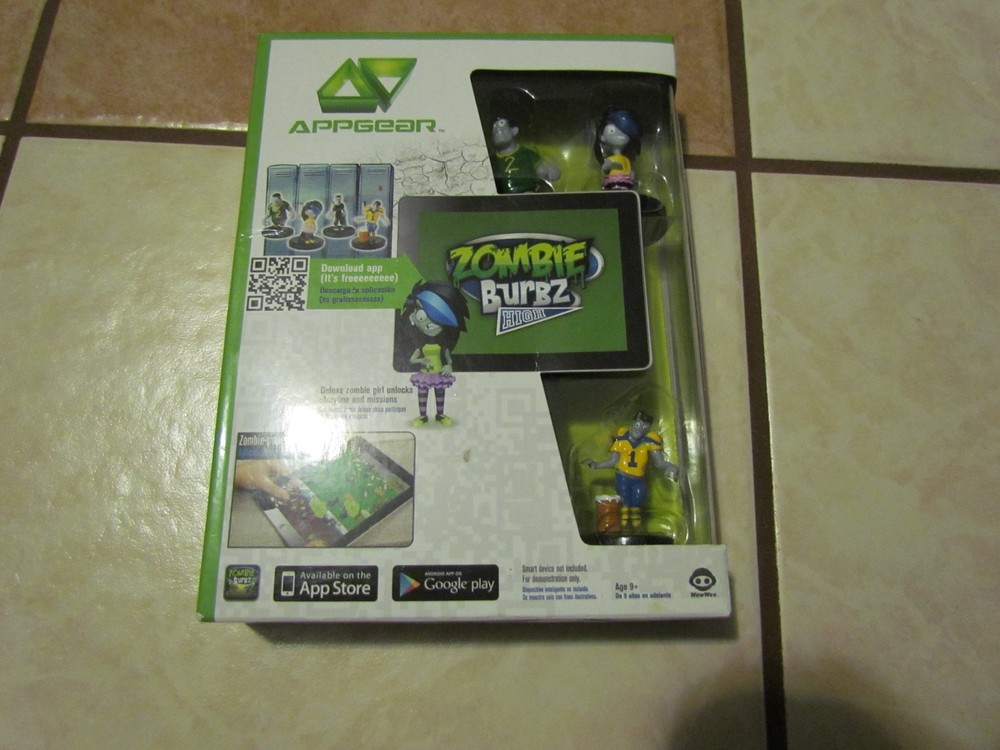 ZOMBIE BURBZ HIGH APPGEAR IPAD NEW SEALED ANDROID 2011 DELUXE FUN GAME