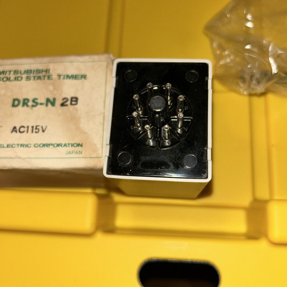 Mitsubishi Solid State Timer Type DRS-N 2B Control Volts AC115V