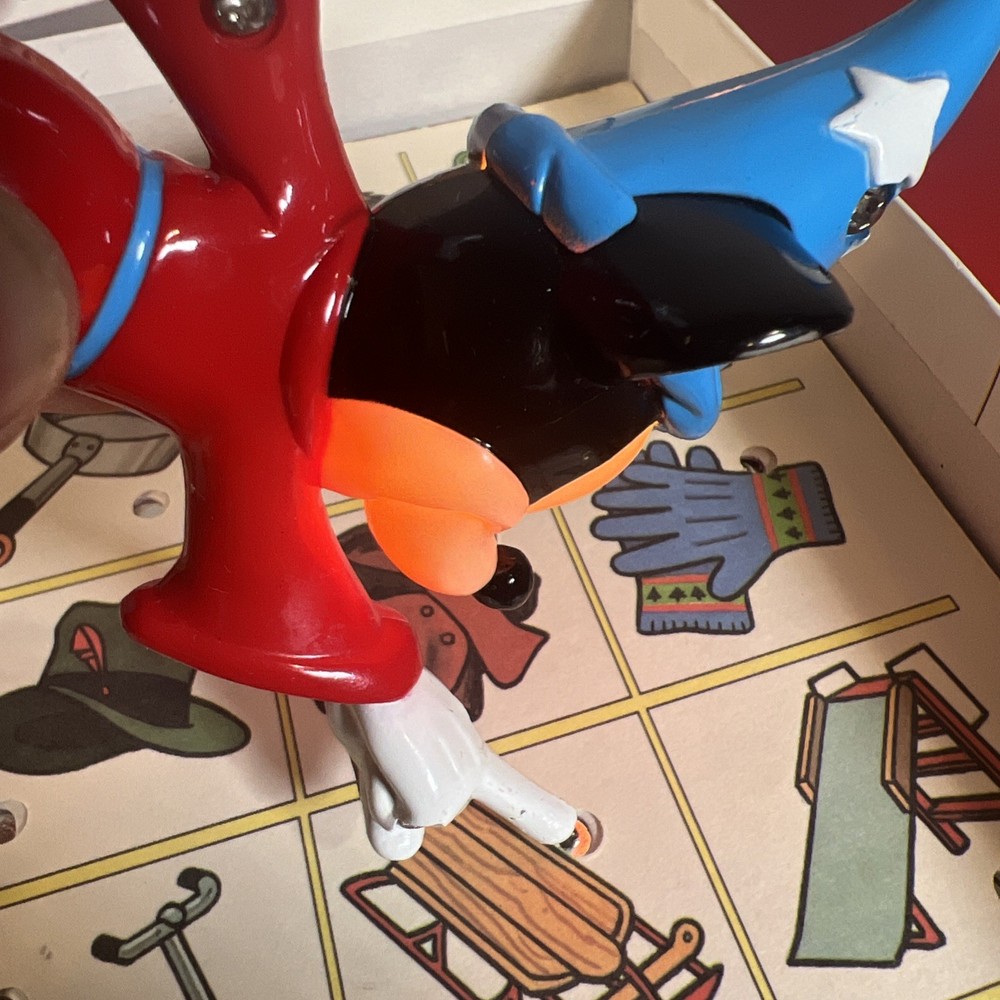 Vintage 1989 Disney Object Matching Light and Learn Mickey Mouse TESTED