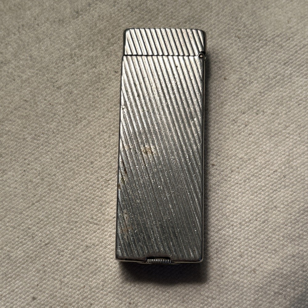 Dunhill Roller Gas Lighter Silver No Box