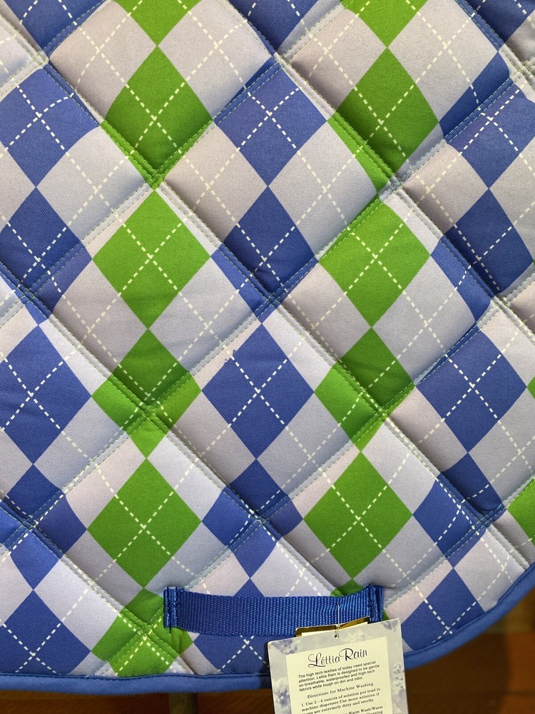 Lettia Argyle All Purpose Saddle Pad