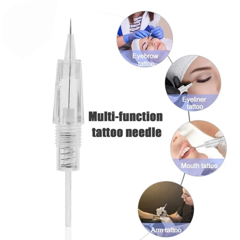 5R Tattoo Needle Cartridges For Screw Permanent Makeup Microblading Machine Pen
