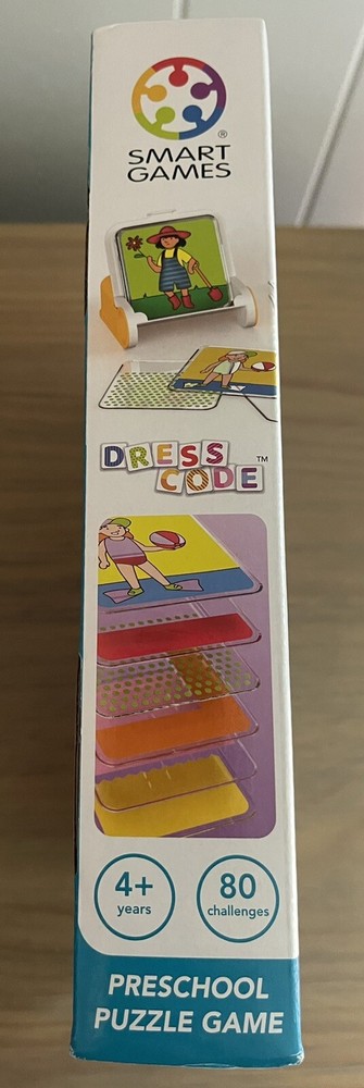 SmartGames Dress Code Stacking Game with 80 Challenges for Kids Ages 4 +
