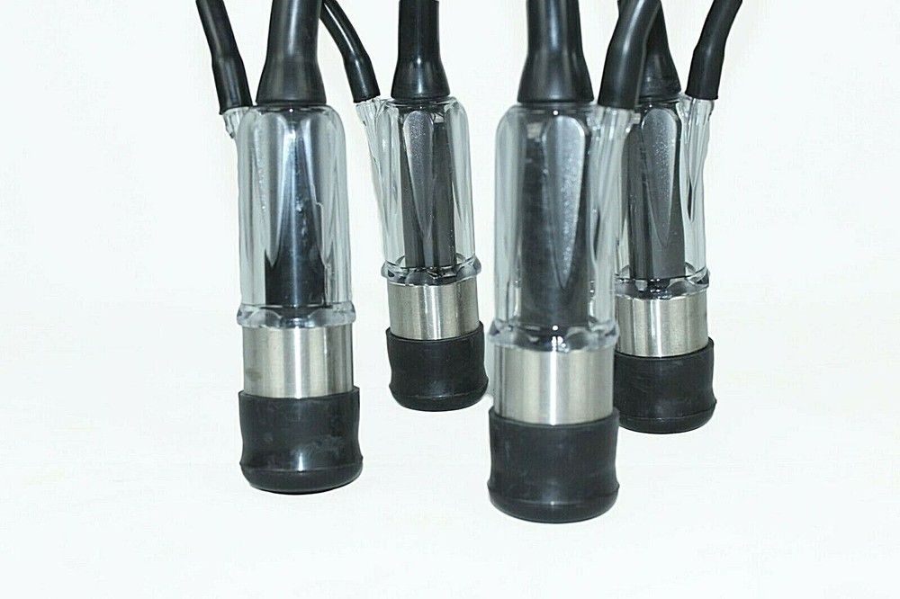 Cow Milking Cluster 240cc Rubber Liners (Size: Medium) / Acrylic Shells, Melasty