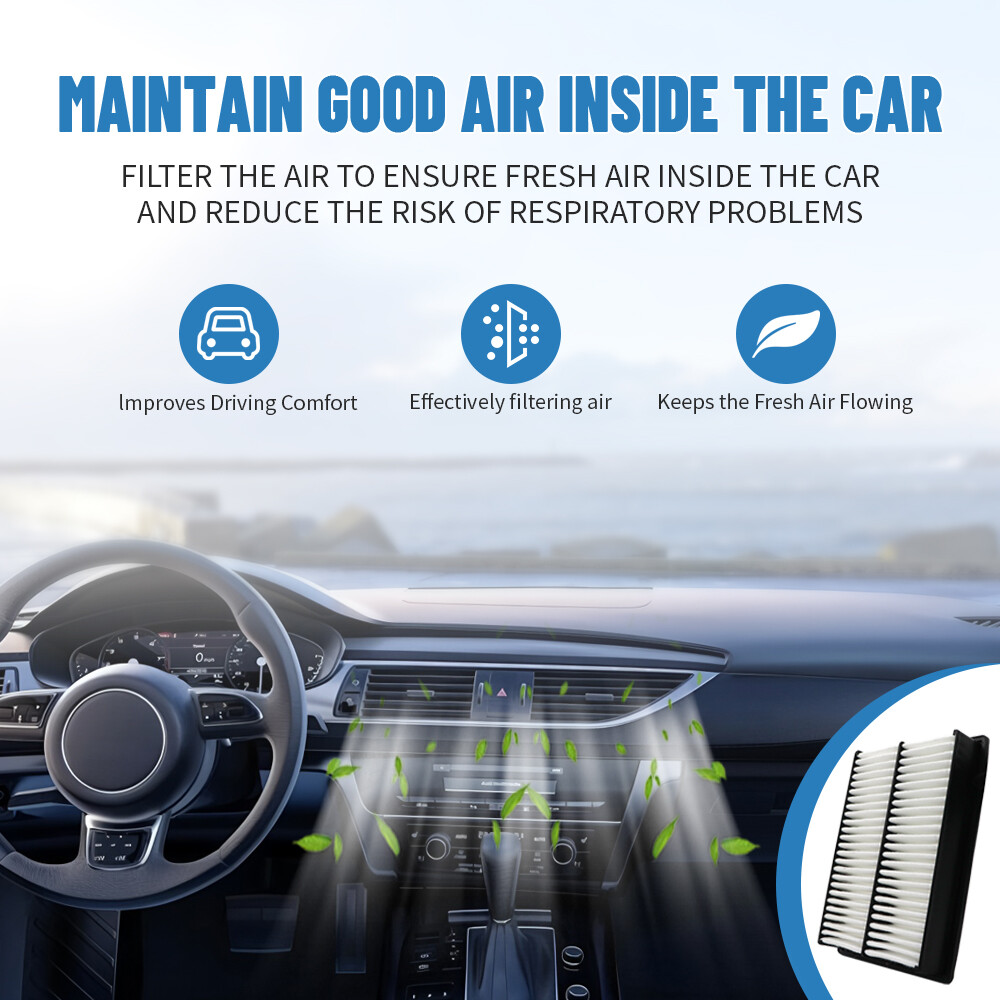 Front Engine Air Filter for Acura TSX 2009-2014 L4 2.4L Rigid Panel CA10802