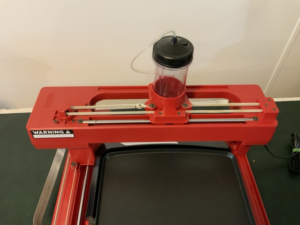 PancakeBot 1.0 Pancake Printer 3d Red WITH GRIDDLE PNKBP01RD