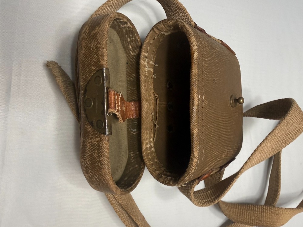 Japanese WWII Compact Binocular 4x10 with Canvas Case