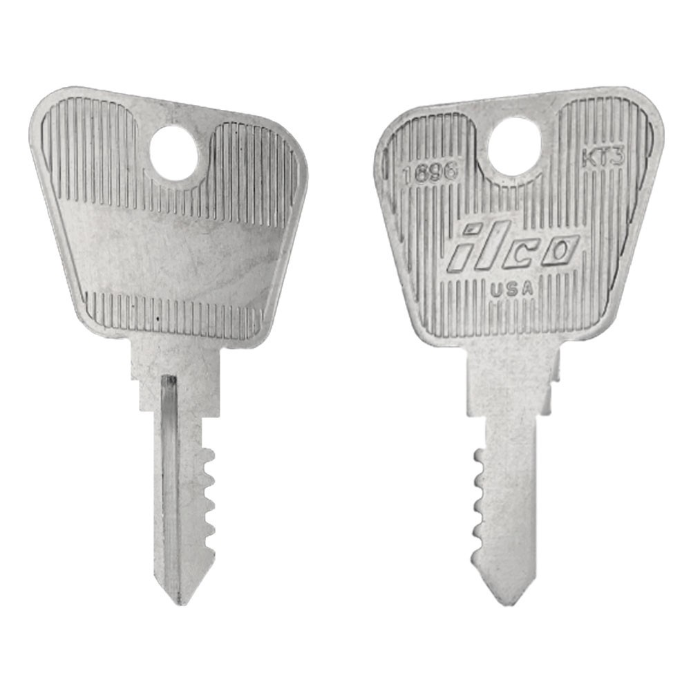 KT3 / 1696 Key Blank Nickel