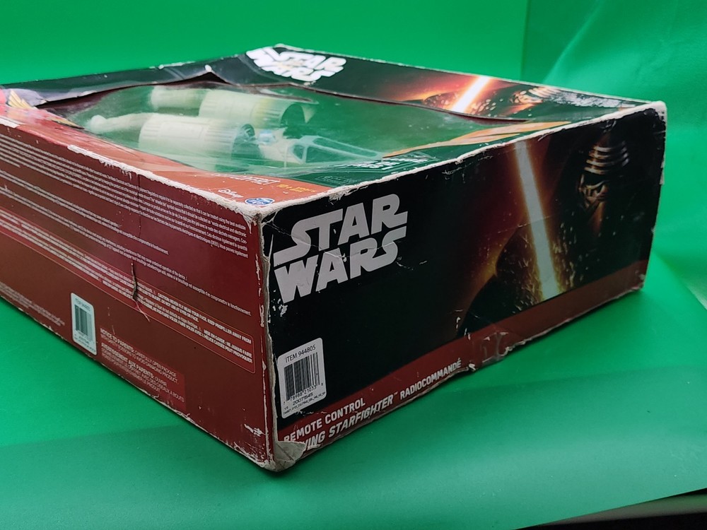 STAR WARS REMOTE CONTROL Air Hogs X-Wing Star Fighter. New Damaged Box