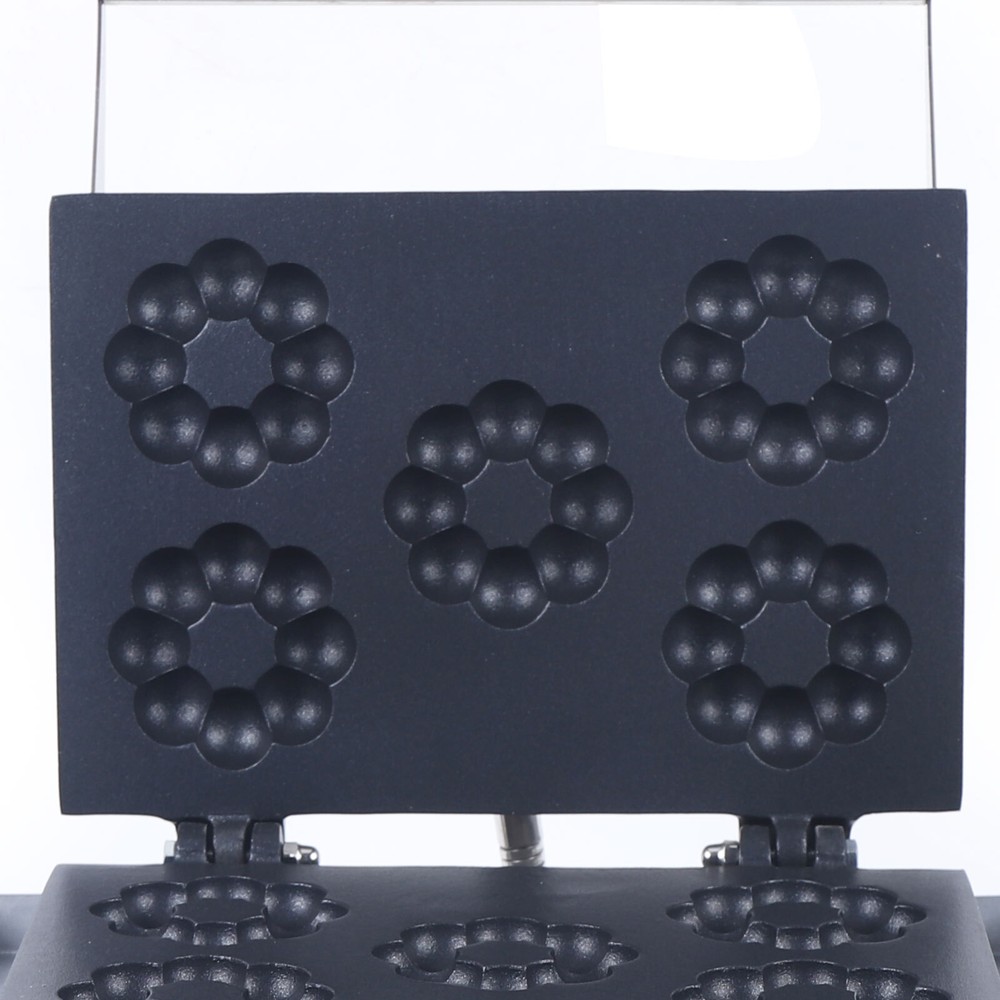 Nonstick Electric 5pcs Mini Doughnut Baker Donut Maker Machine 110V Kitchen Tool