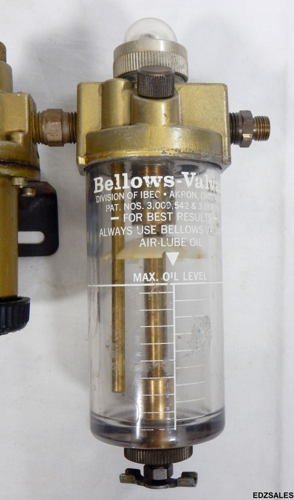 Bellows Valvair Compressed Air Filter Lubricator