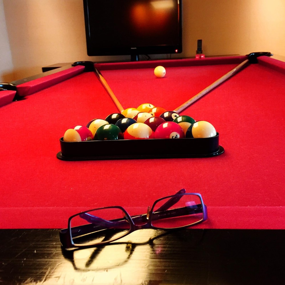 Billiard Cloth 8.5ft Pool Table Felt Professional Pool Table Felt with 6 Clot...