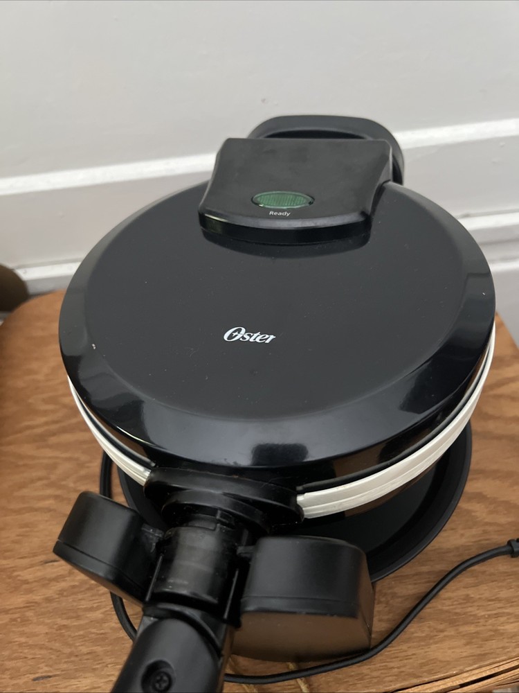 Oster DiamondForce Nonstick Flip Waffle Maker - White
