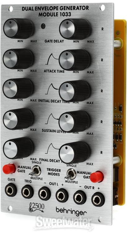 Behringer 1033 Dual Envelope Generator Module Analog Envelope Generator Module