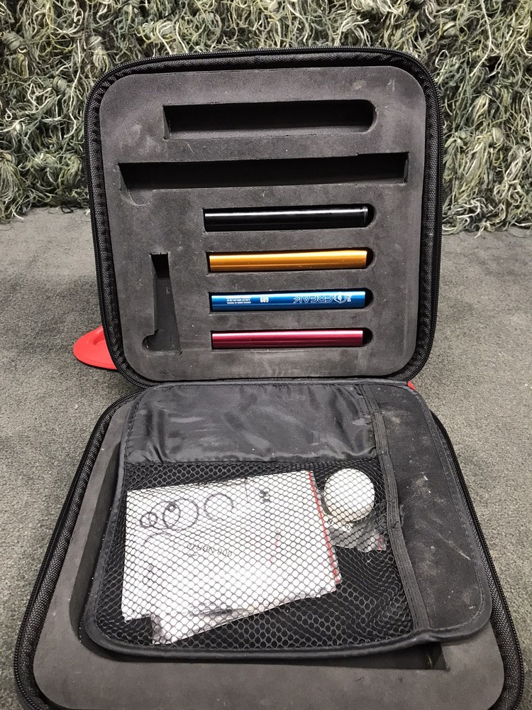 Used Macdev Clone 5 Paintball Marker with Case - Blue/Green