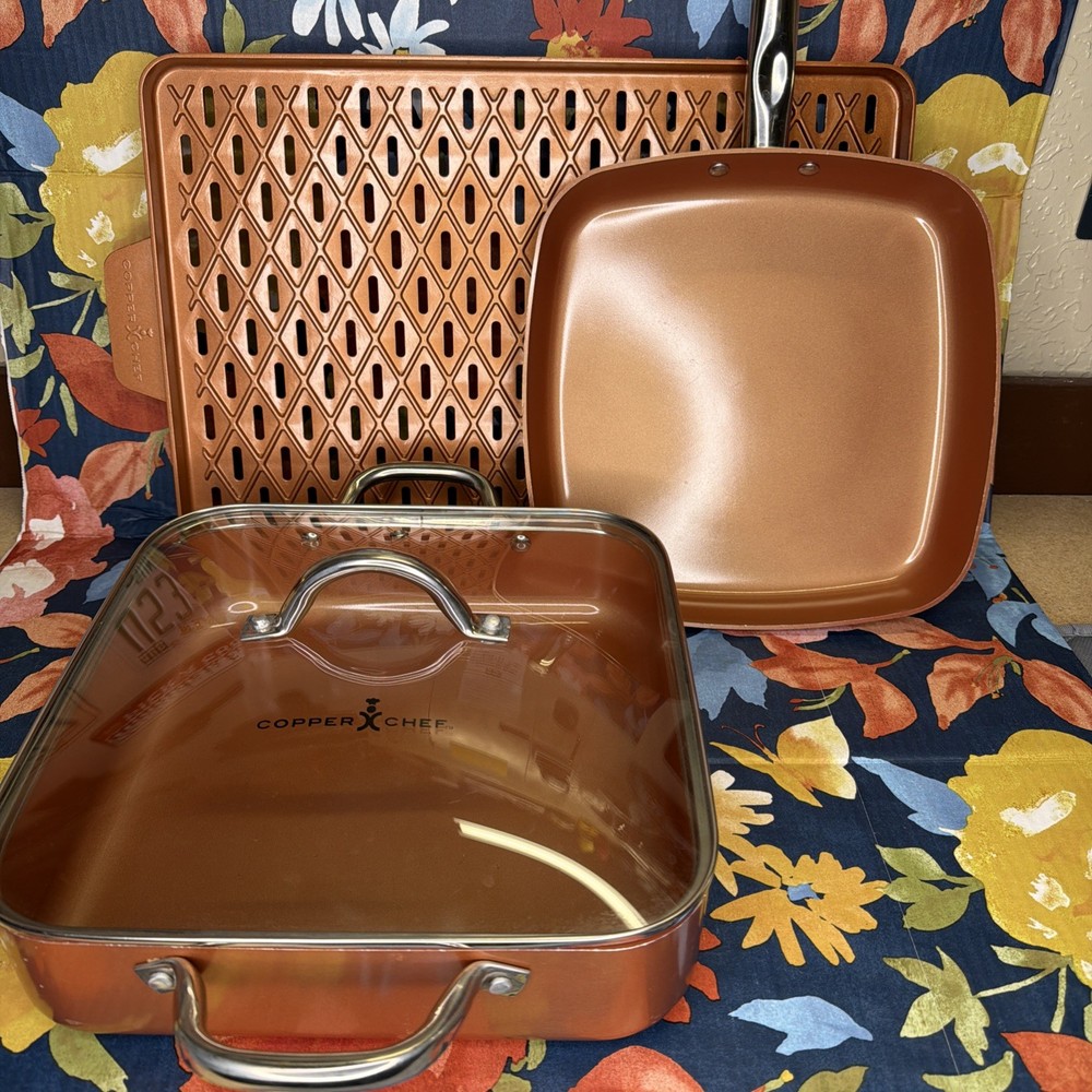 Copper Chef Cookware Set 4pc