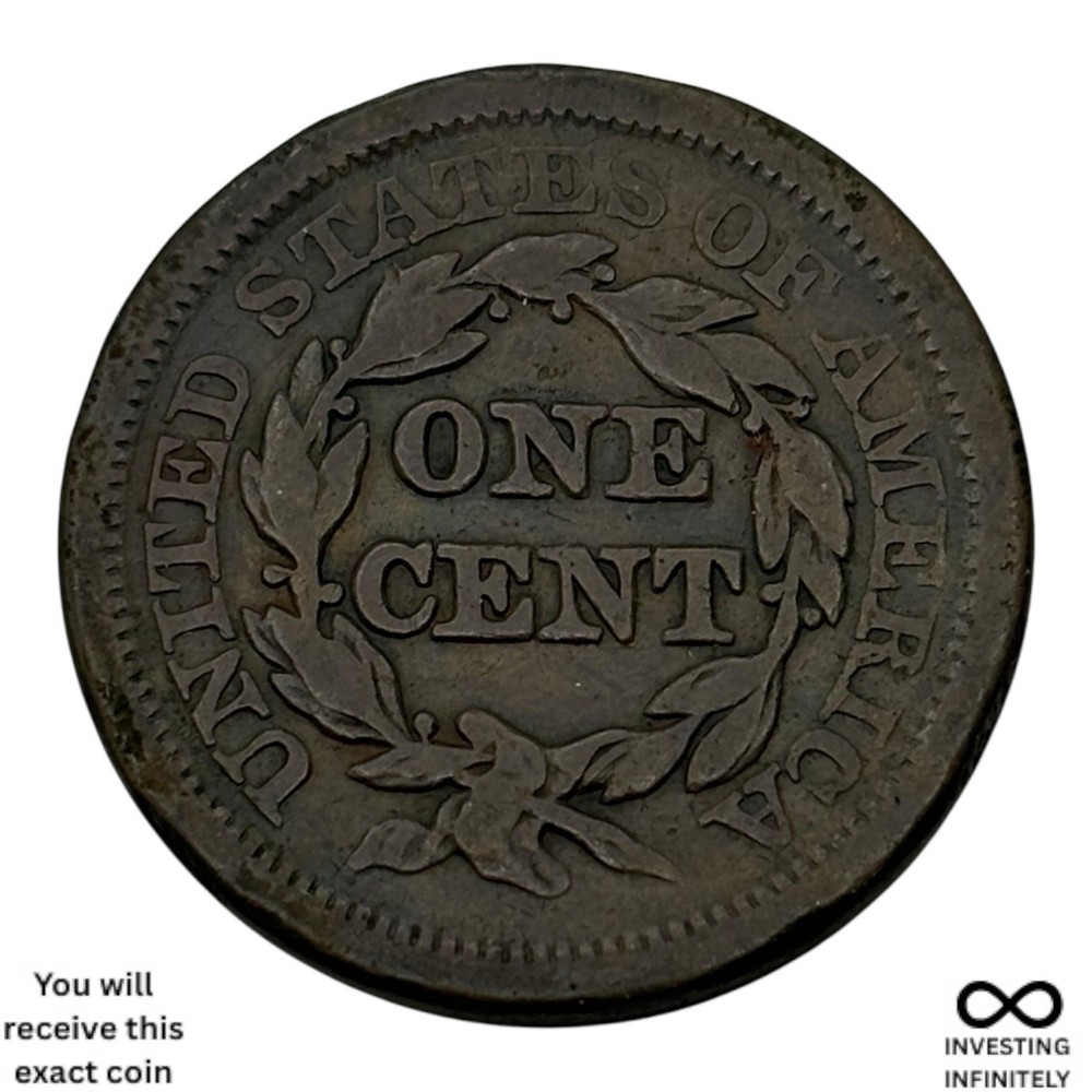 1848 Large Cent X-1735