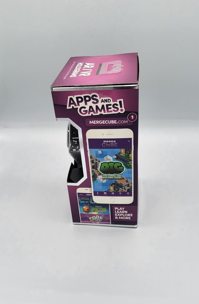 MERGE Cube Augmented Reality STEM Tool Use Your Phone AR/VR Holograms