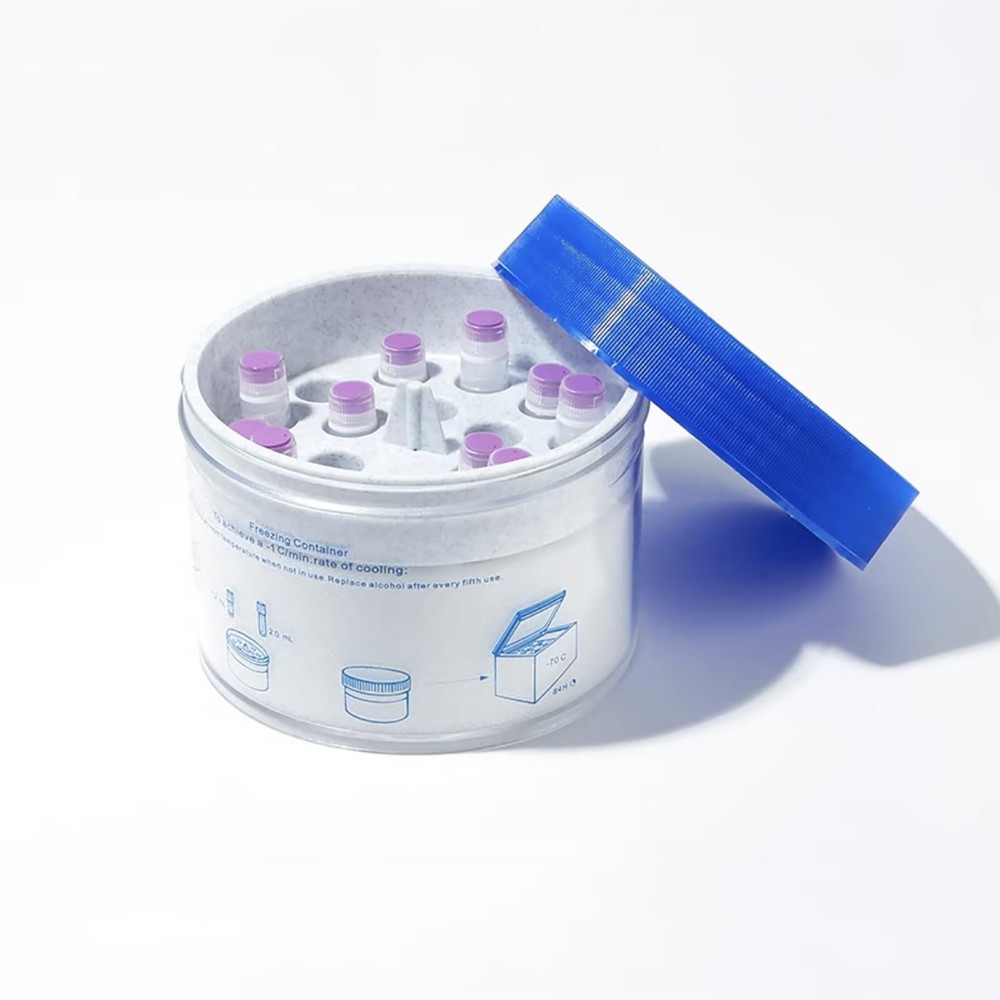 Cryogenic Storage Box - Cryogenic Vials Freezing Container，Polycarbonate Jar ...
