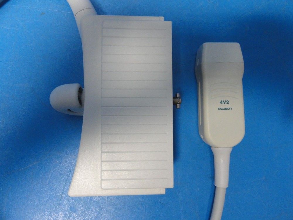 Siemens Acuson 4V2 Vector Array Ultrasound Transducer/Probe W/ Case ~ 8592