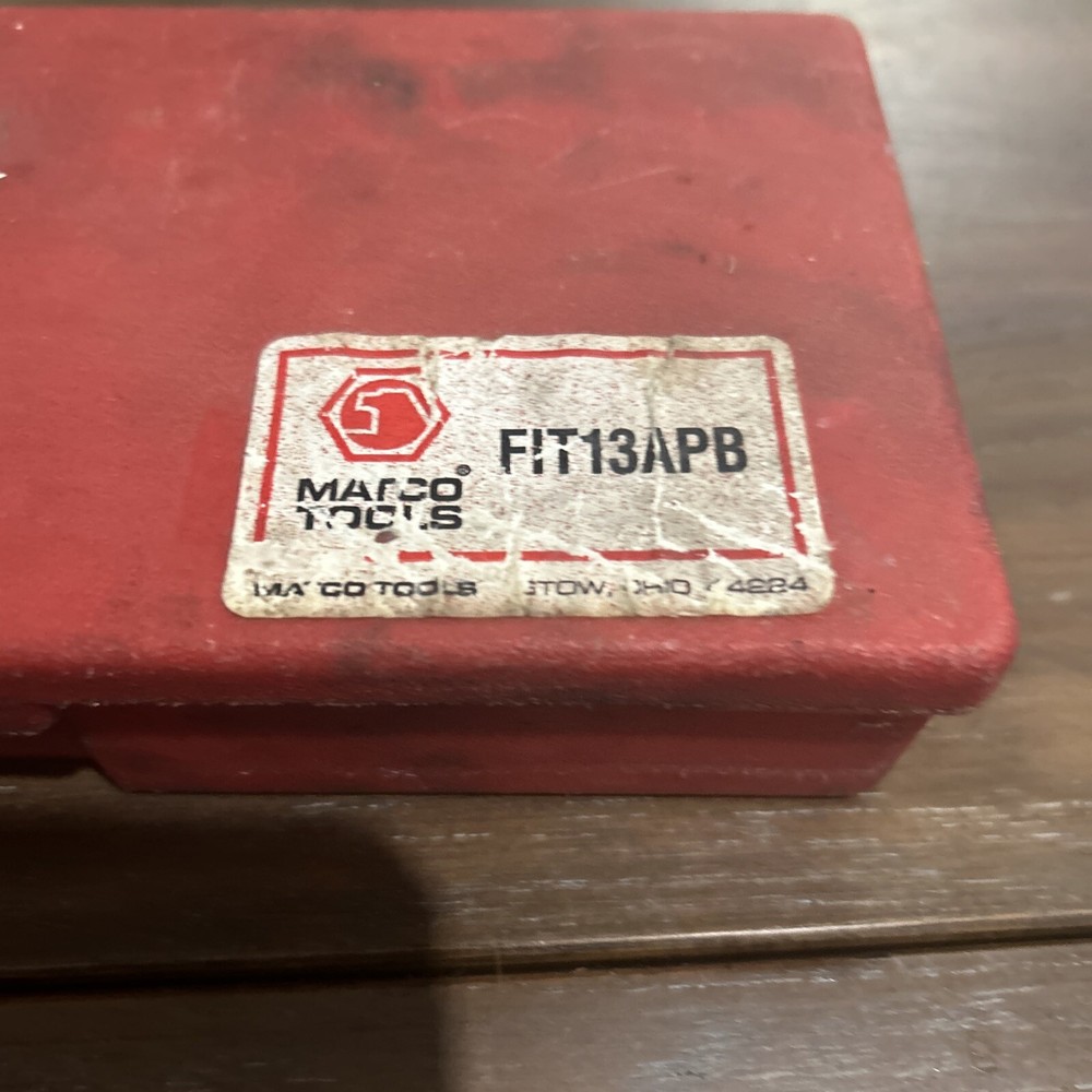Matco Tools Fuel Injector Tester (FIT13APB) Incomplete