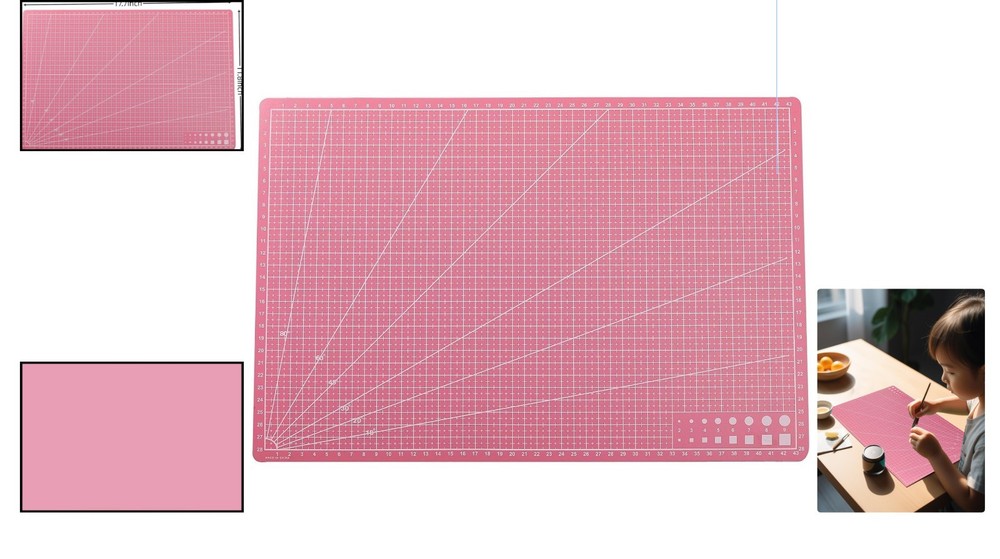 A3 Double Side Craft Cutting Mat Board Sewing Pad Artist Carving Tools