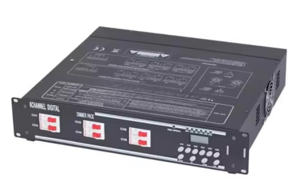 ​​High-Performance​​ 6 Channel Dmx512 Digital Dimmer Pack for Stage Lighting