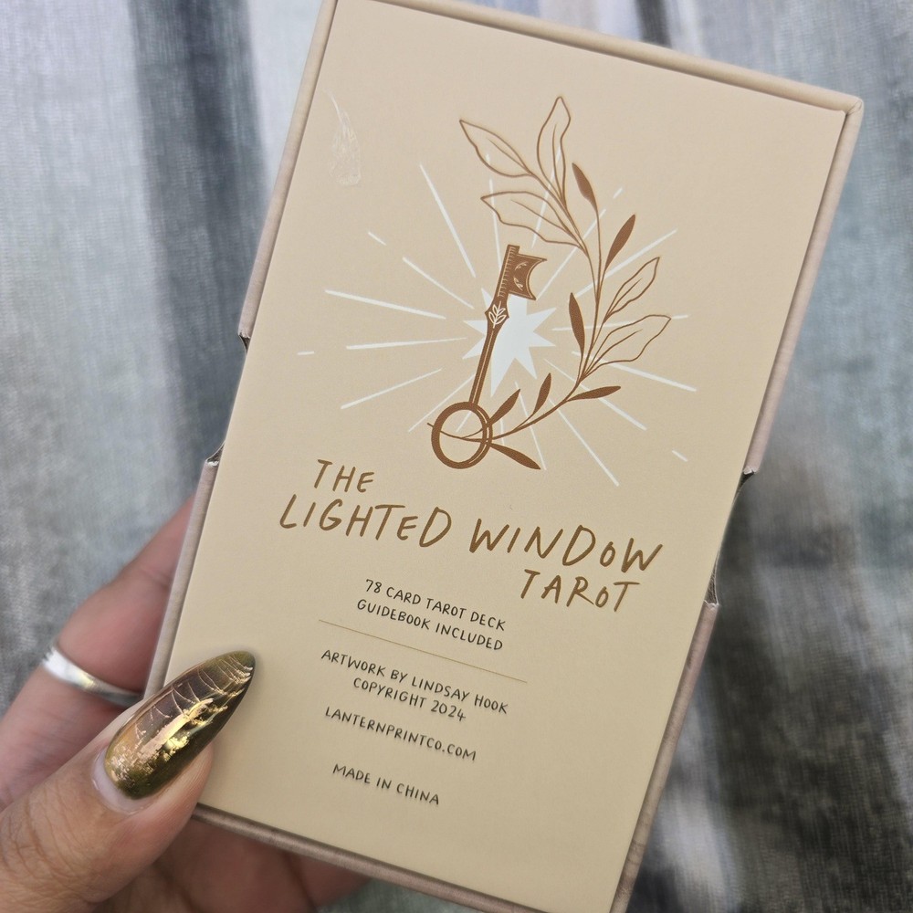 The Lighted Window Tarot by Lindsay Hook, 78 Card Tarot Deck - USED