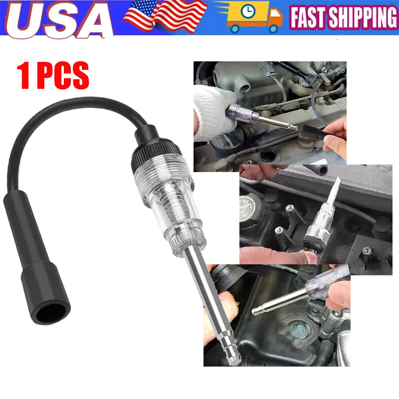 Car Spark Plug Tester & Ignition Analyzer for Automotive Diagnostics