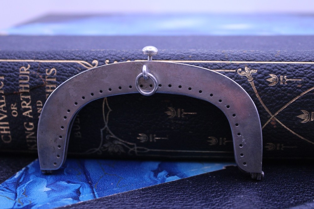 VICTORIAN SILVER PURSE FRAME MOUNT CONTINENTAL EUROPEAN (BV)