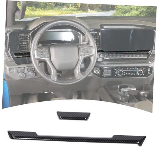 Para el panel de salpicadero Silverado compatible con Chevy Silverado Gris