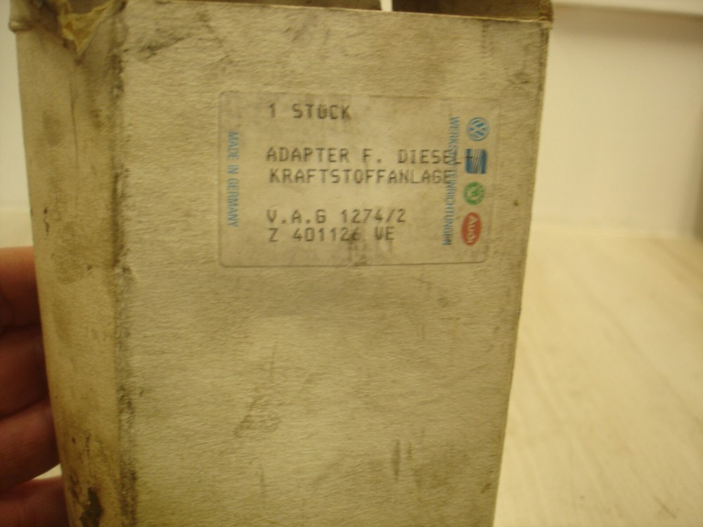 VW cooling system tester diesel adapter used
