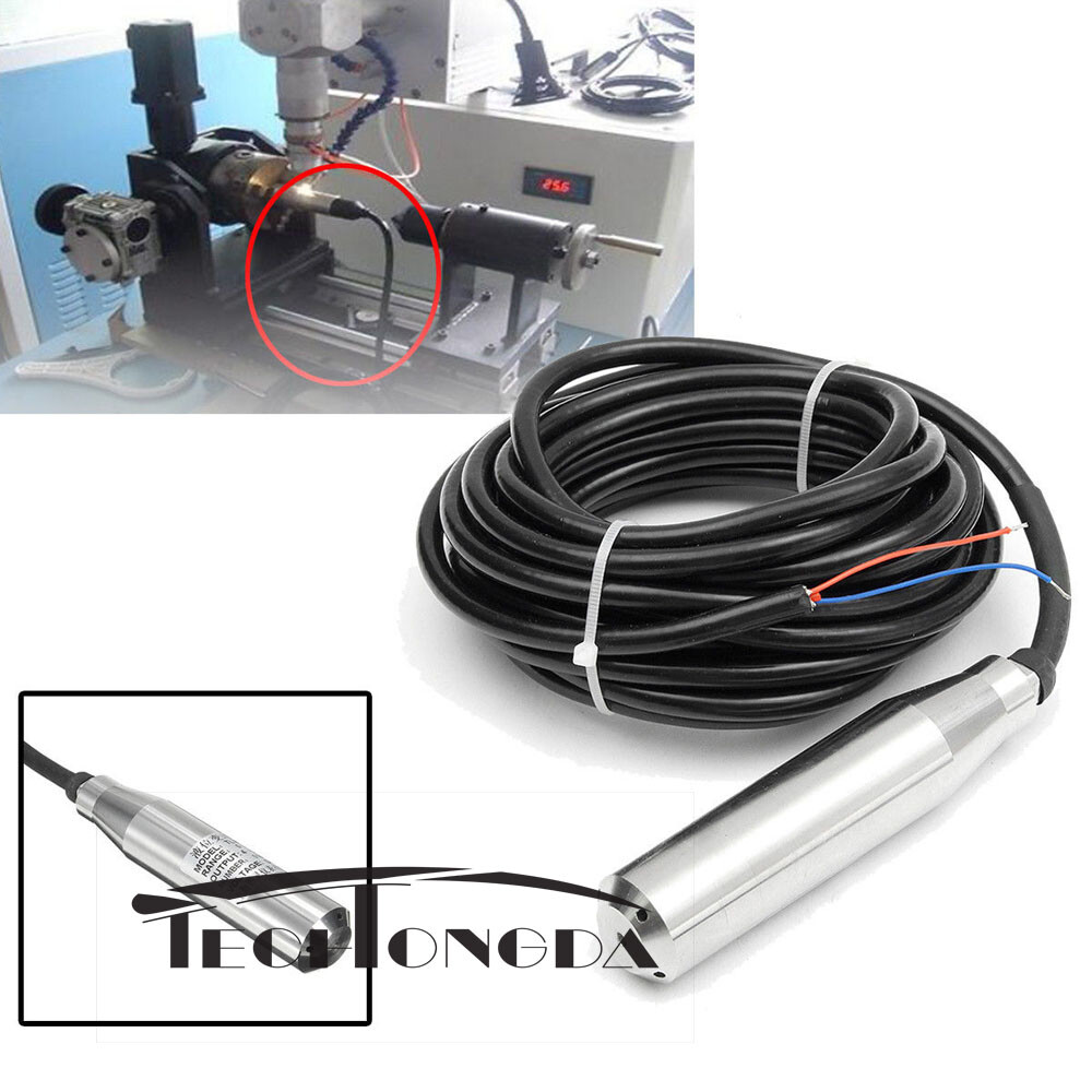 New Submersible Level Transducer10m/20m/30m Cable Level Transmitter