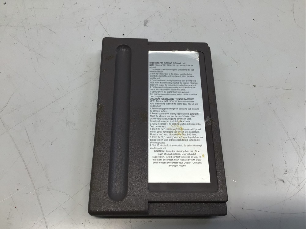 Sega Genesis Cleaner Cartridge