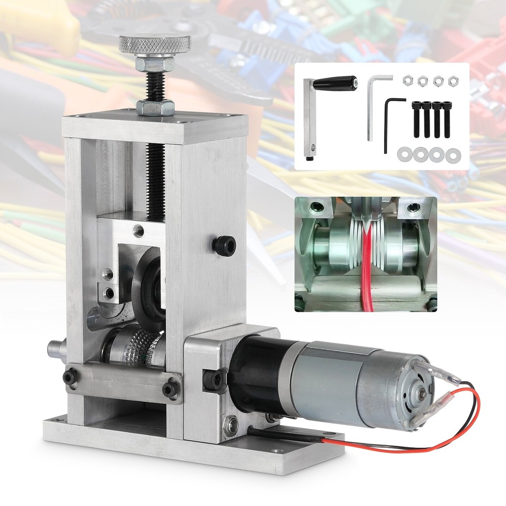Automatic Motorized Electric Wire Stripping Machine Scrap Copper Recycling Tool