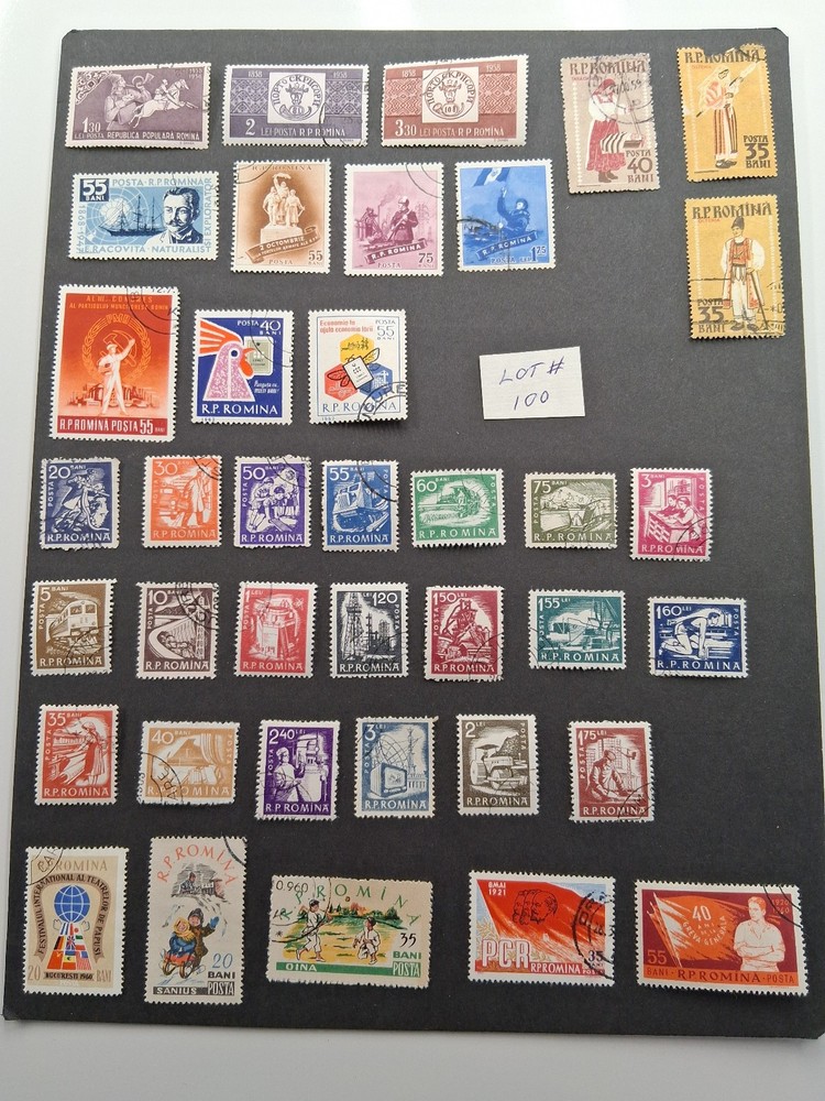 106 Romania stamps # 100