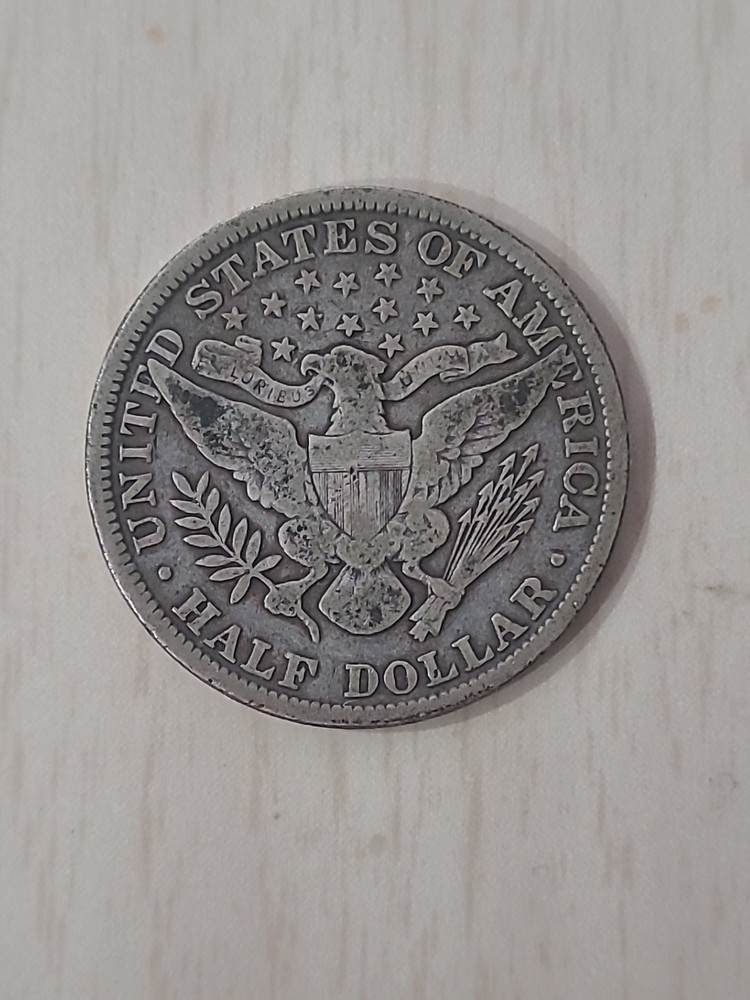 1901 Barber Half Dollar