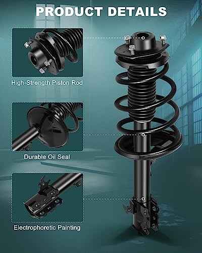 Strut Spring Assembly Front Pair struts and Shock Absorber for Lexus RX300