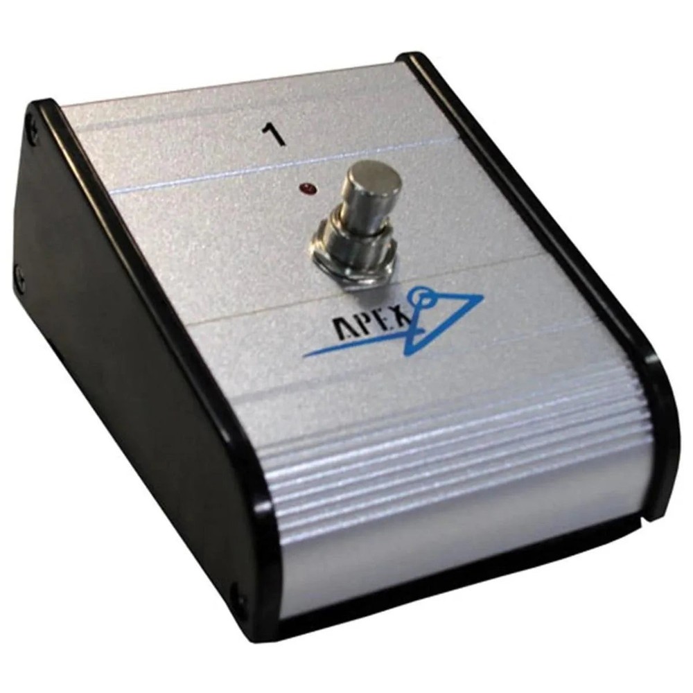 Apex AFS1 Single-Button Footswitch with LED