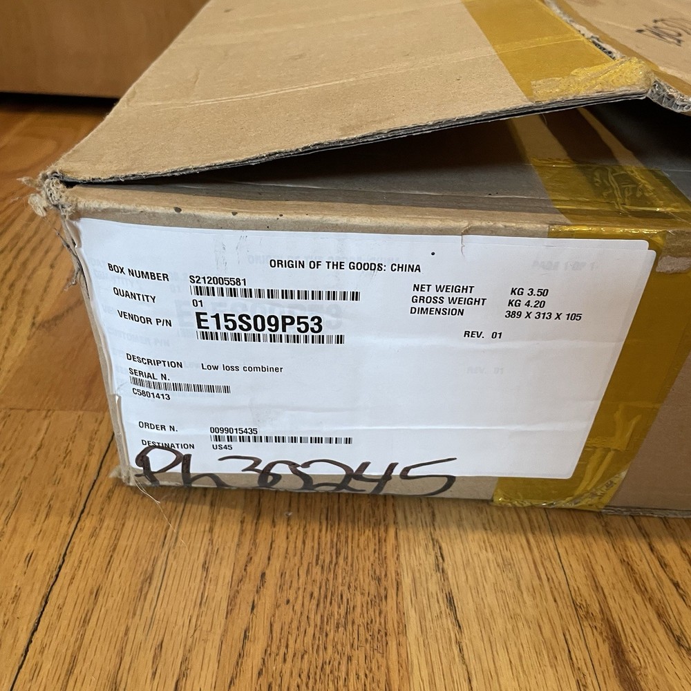 CommScope E15S09P5301 AWS LLC Combiner Tuning Version 1 NEW Open Box