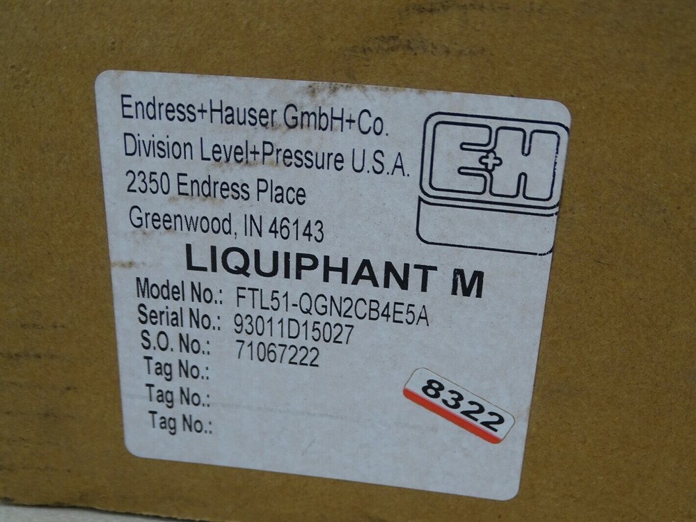 Endress Hauser Liquiphant M , FTL51-QGN2CB4E5A