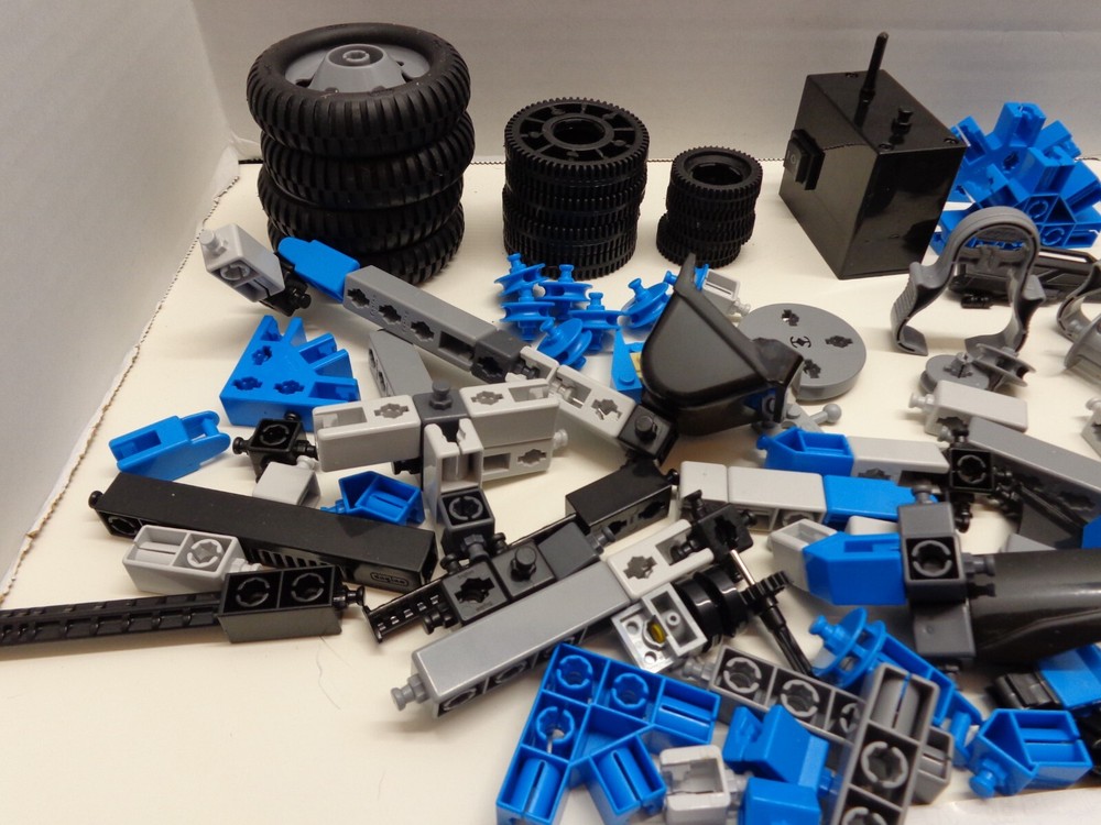 Engino Toys Creative Engineering STEM Maker Master Ultimate 60-Model Set w motor