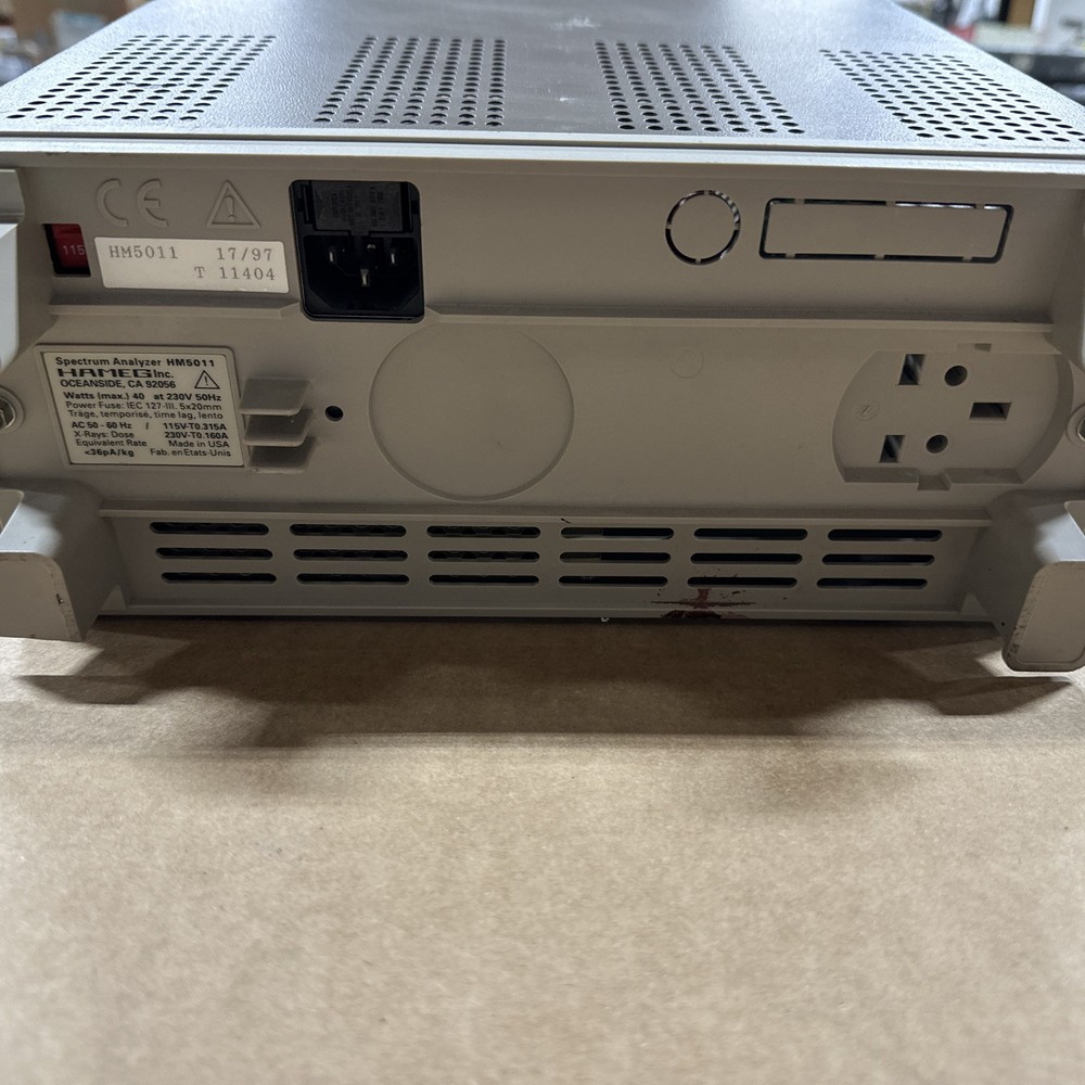 HAMEG HM5011, 1000mhz Spectrum Analyzer-YB