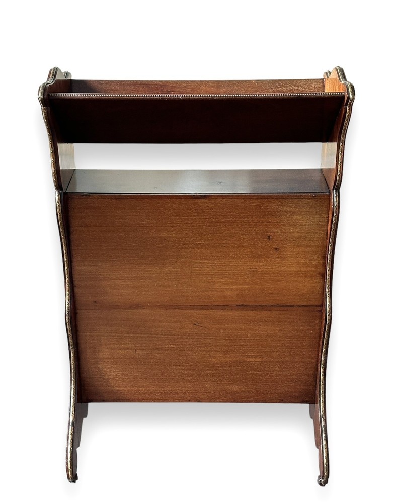 Antique Petite Bookcase on Casters