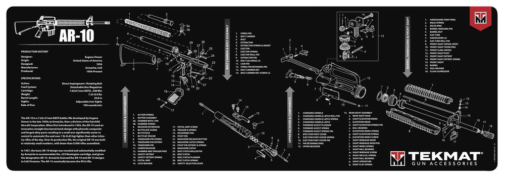 TekMat Long Gun Cleaning Mat AR-10
