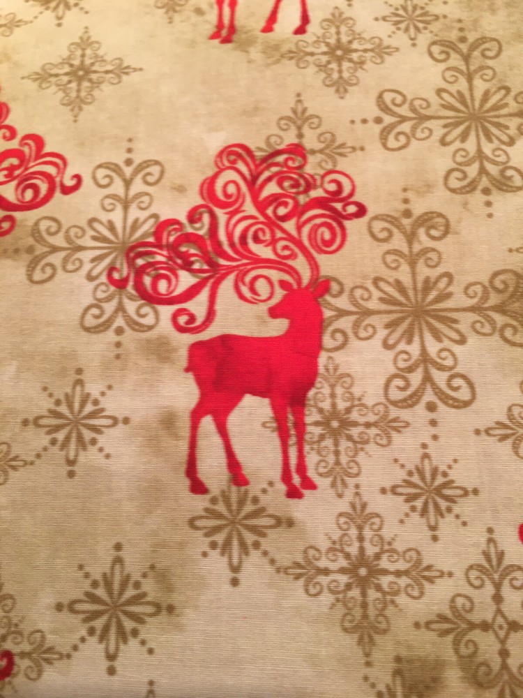 Table Runner Christmas Raindeer