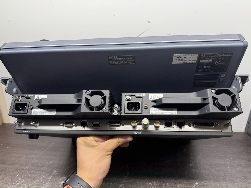 Sony Switcher MFS-2000 Switcher w/ MKS-2015 Control Panel - A428