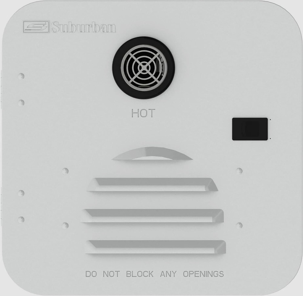 Suburban RV 6285APW On Demand Water Heater Door White Camper/Trailer